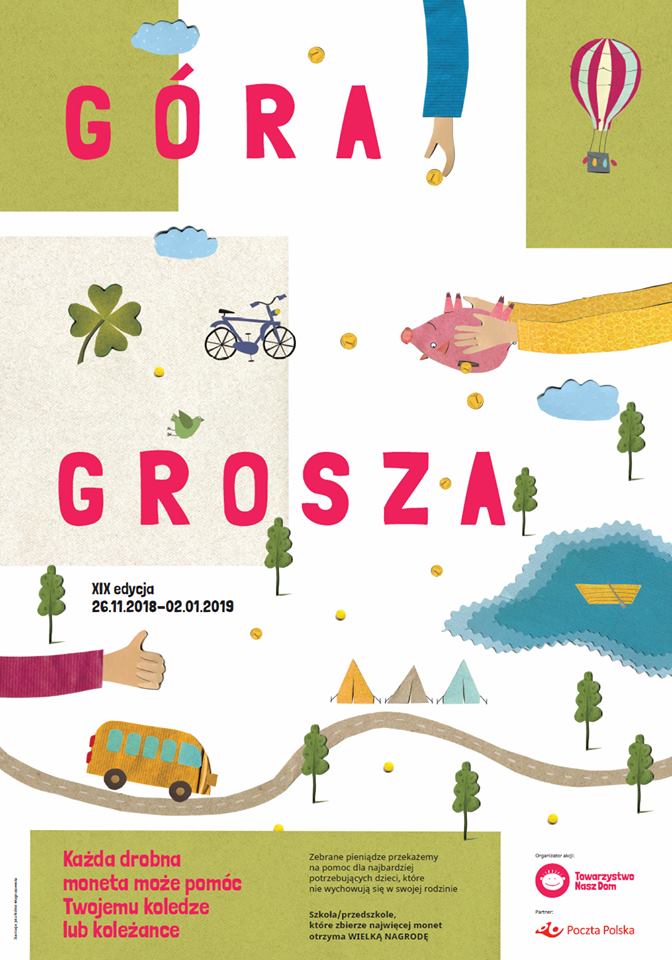 plakat promujący górę grosza