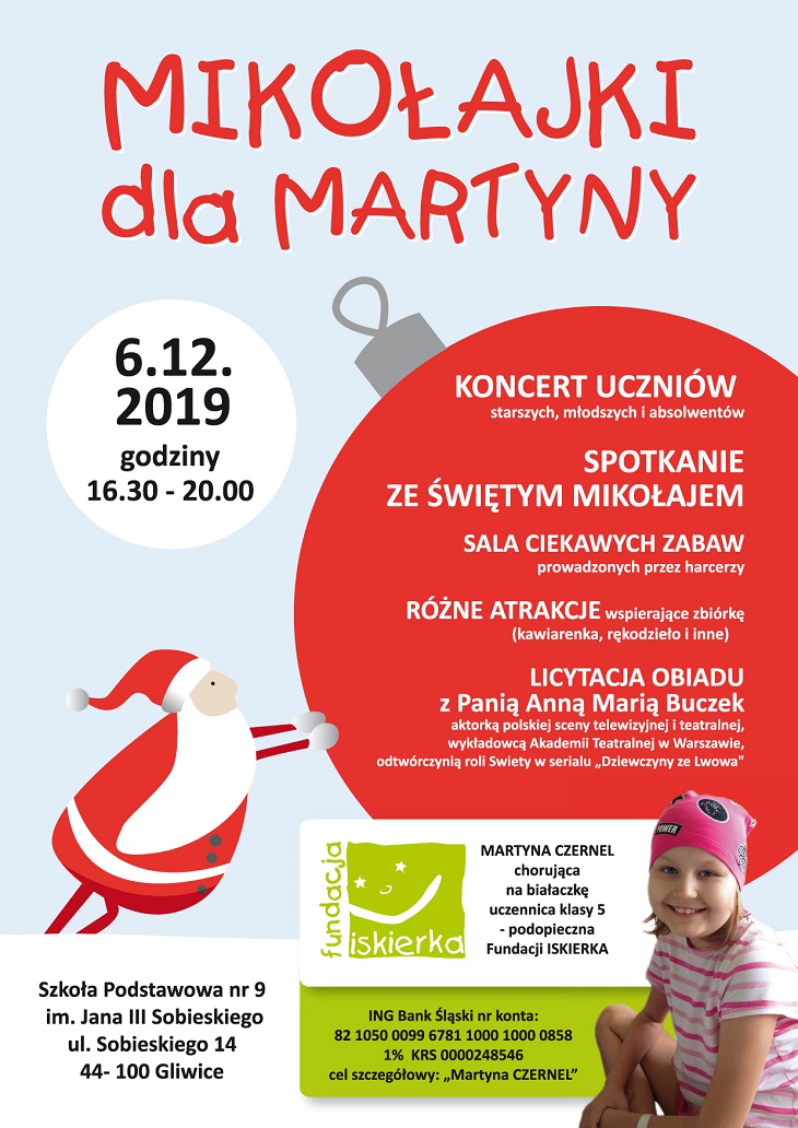 Plakat dla Martyny