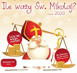 plakat ze św. mikołajem