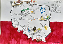 praca rysunkowa Polska
