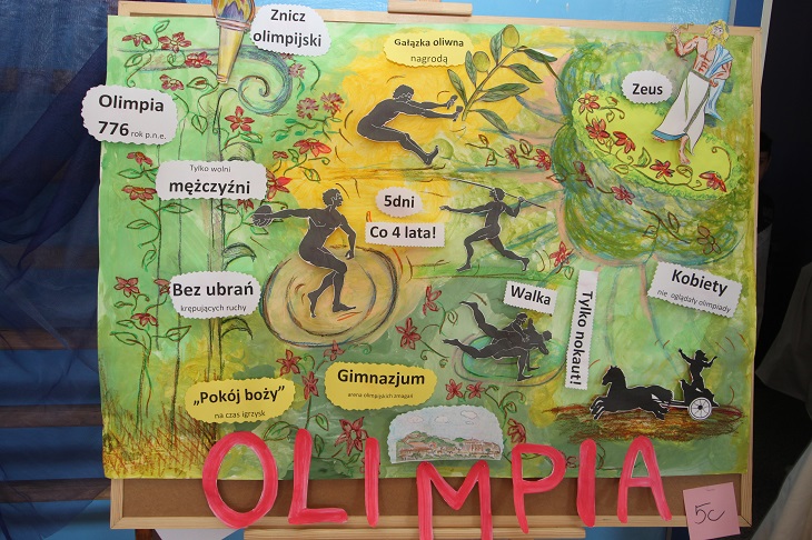 plakat o Olimpii