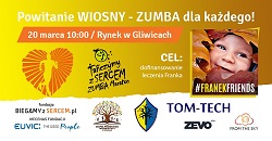 baner reklamujący bieg