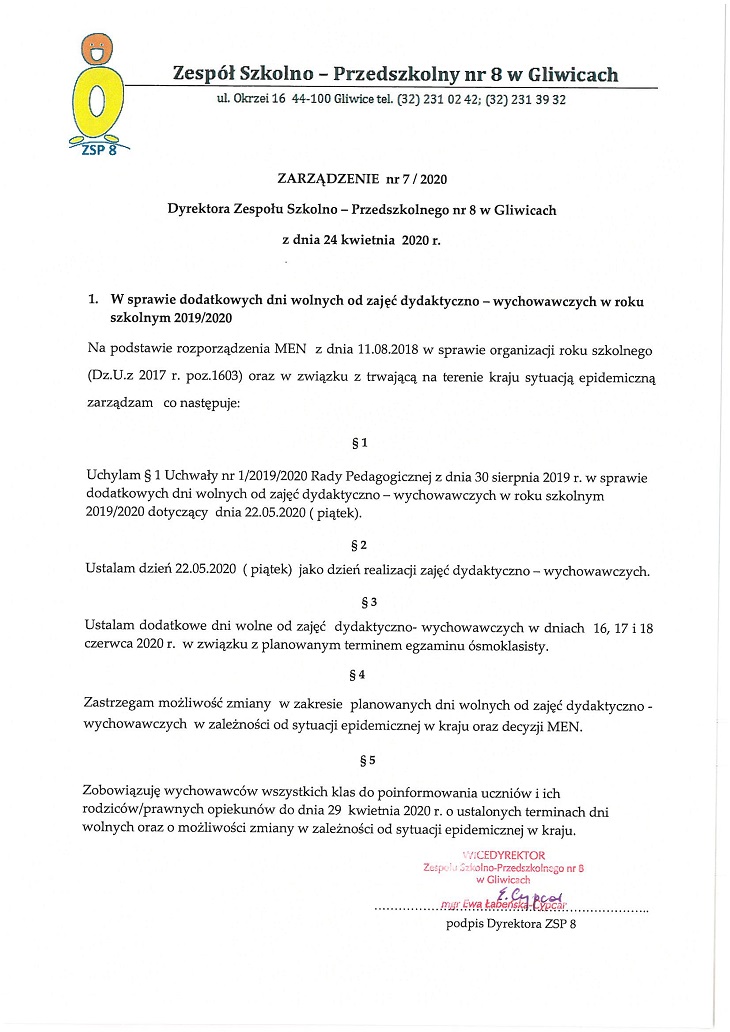 treśc komunikatu