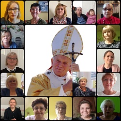 kolaż ze zdjęć nauczycielek SP 18