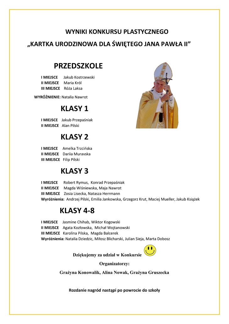 plakat informacyjny