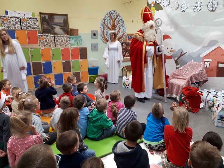 mikołąj i dzieci