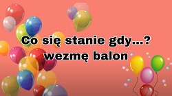 plakat z balonami