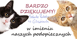 plakat podziękowanie
