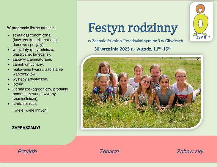 Plakat na festyn30.09 zapowiedź2