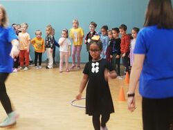 Grupa Śnieżynek na animacjach