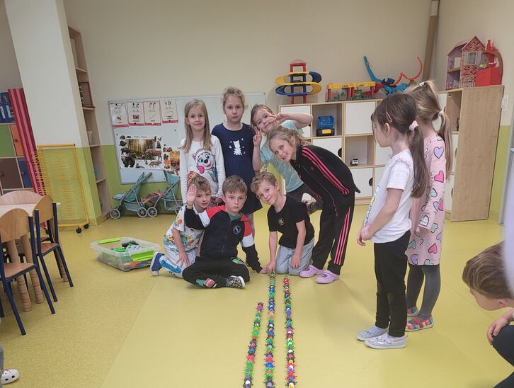 Iskierki z klockami Korbo