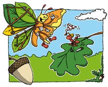 grafika z postaciami z bajek