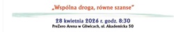 Zaproszenie na konferencję „Wspólna droga, równe szanse”