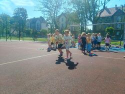 Gwiazdki podczas zawodów sportowych