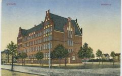 Rycina przedstawiająca budynek ZSP8